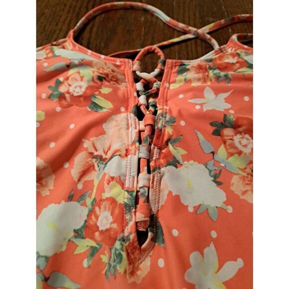 Medium Laundry by Design Shelli Segal Open Back One Piece Swimsuit Bathing Suit - Picture 2 of 6